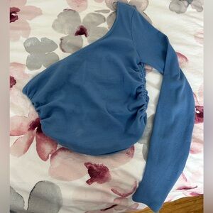 One shoulder Zara top